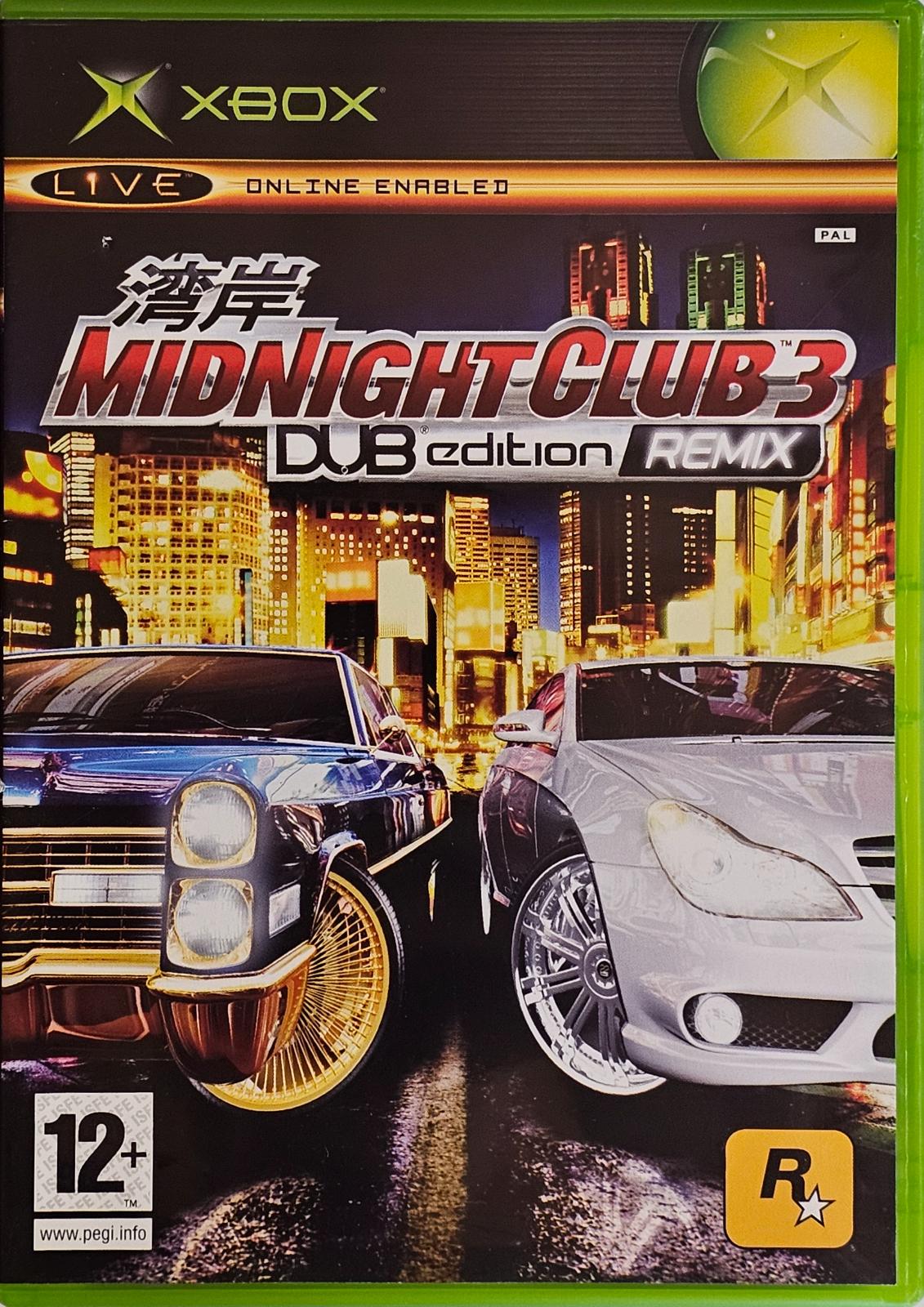 Midnight Club 3: DUB Edition Remix - PAL Xbox [Import]