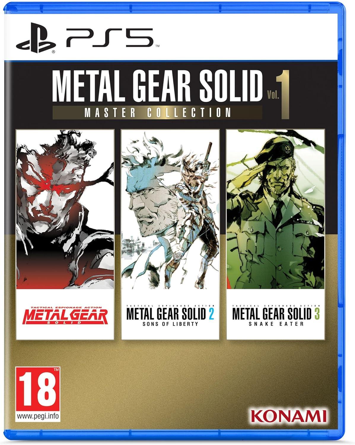 Metal Gear Solid: Master Collection Vol. 1 - PAL Playstation 5 [Import]