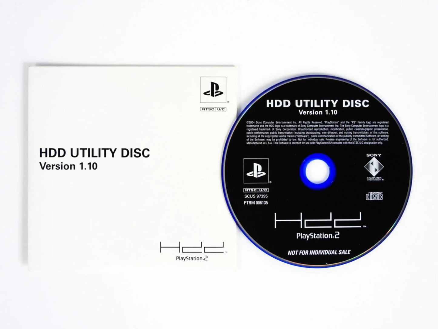 HDD Utility Disc [Version 1.10] - PlayStation 2