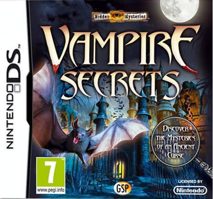 Hidden Mysteries Vampire Secrets - PAL Nintendo DS [Import]