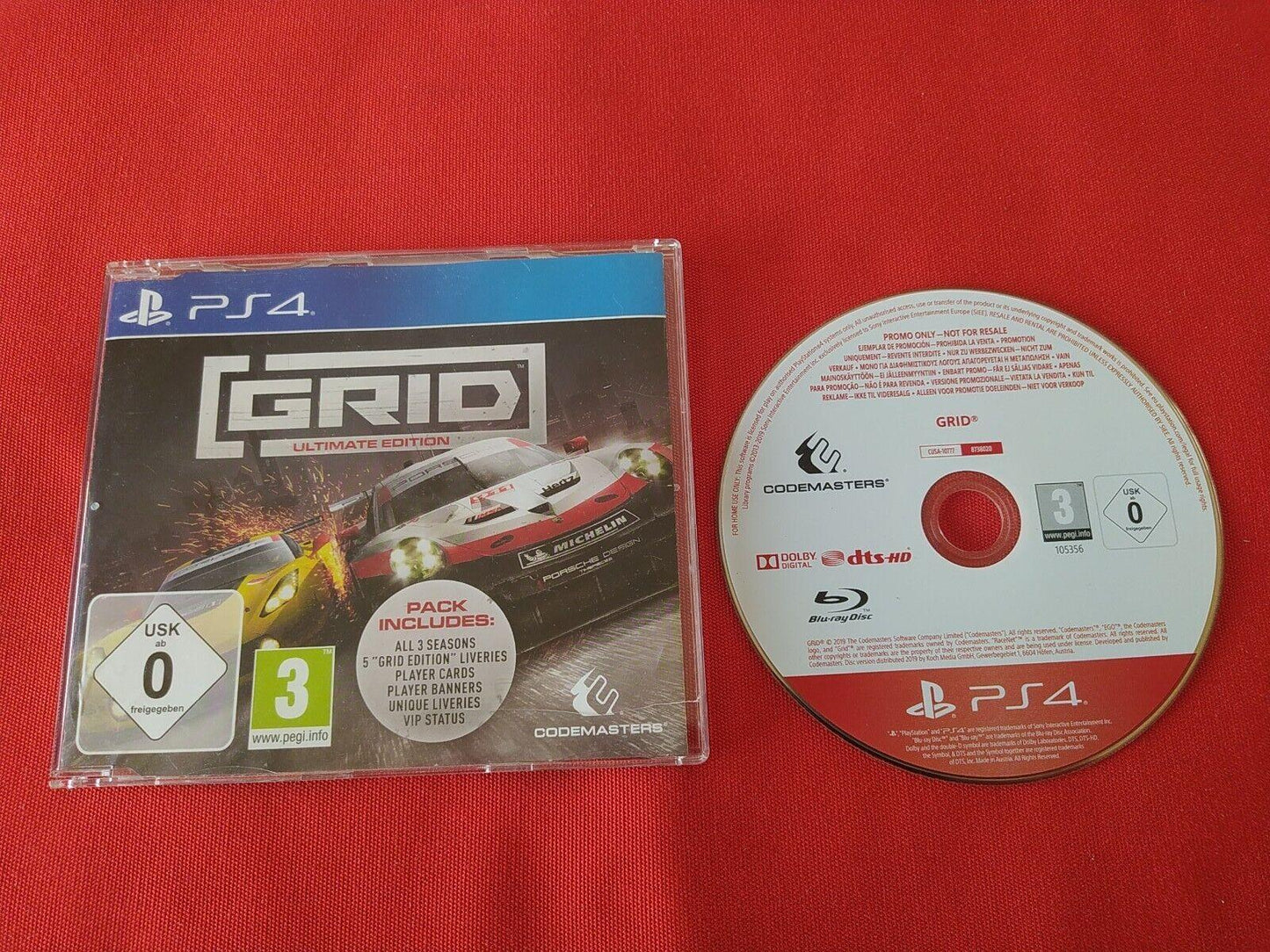 Grid: Ultimate Edition [Promo] - PAL Playstation 4 [Import]