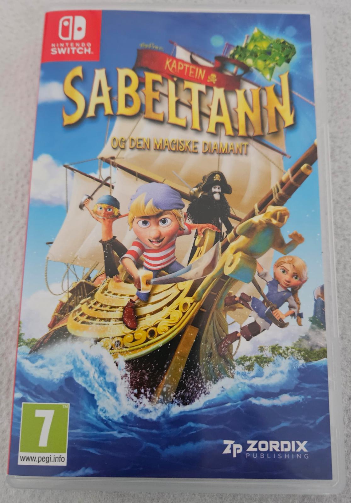 Kaptein Sabeltann Og Den Magiske Diamant - PAL Nintendo Switch [Import]