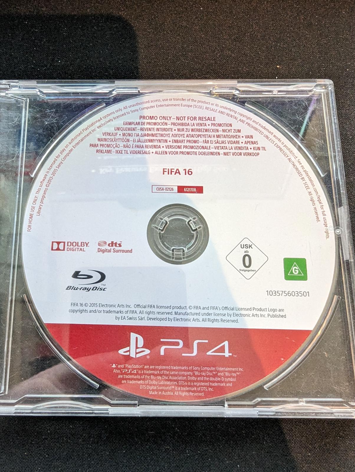FIFA 16 [Promo Not For Resale] - PAL Playstation 4 [Import]