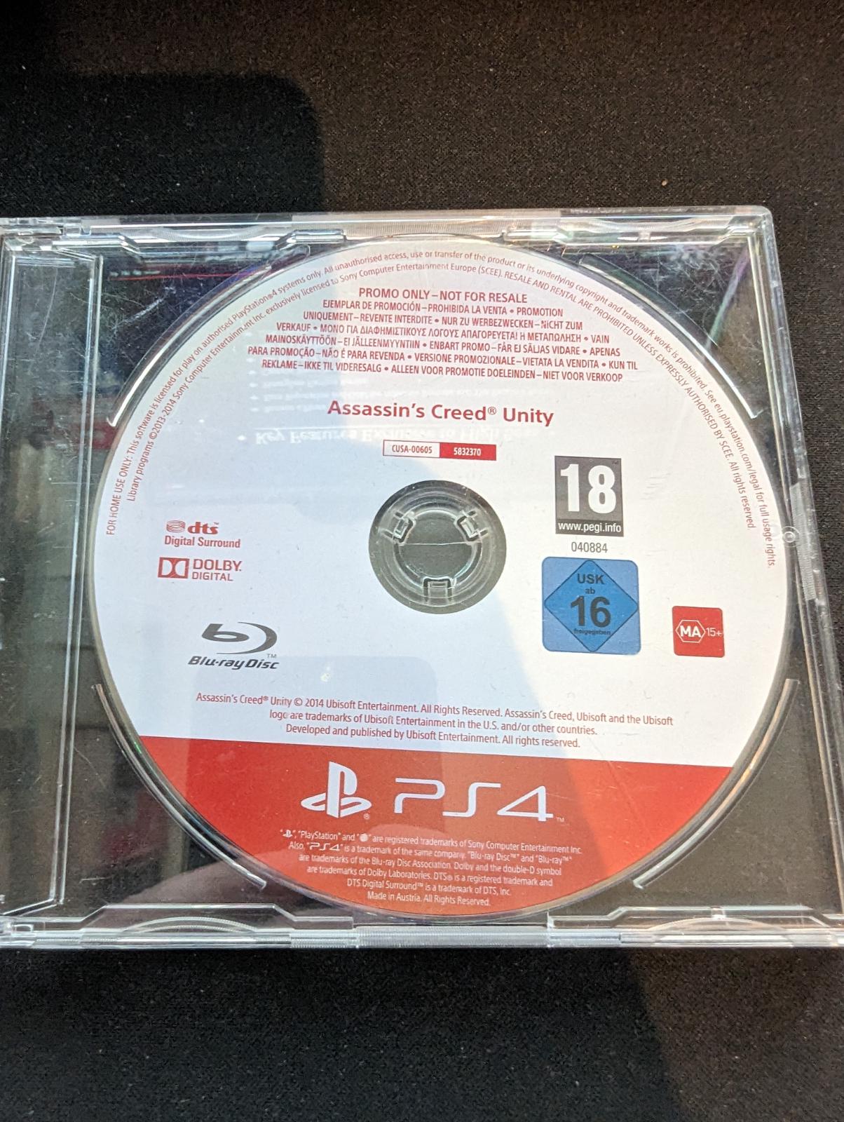 Assassin's Creed Unity [Promo Not For Resale] - PAL Playstation 4 [Import]