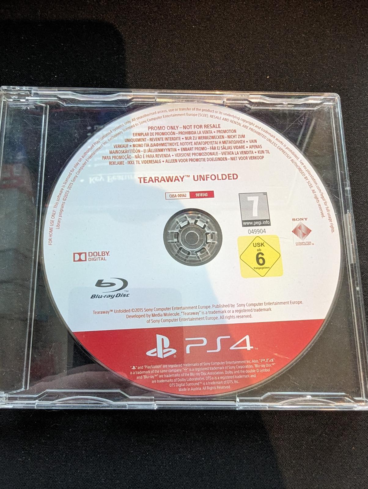 Tearaway Unfolded [Promo Not For Resale] - PAL Playstation 4 [Import]