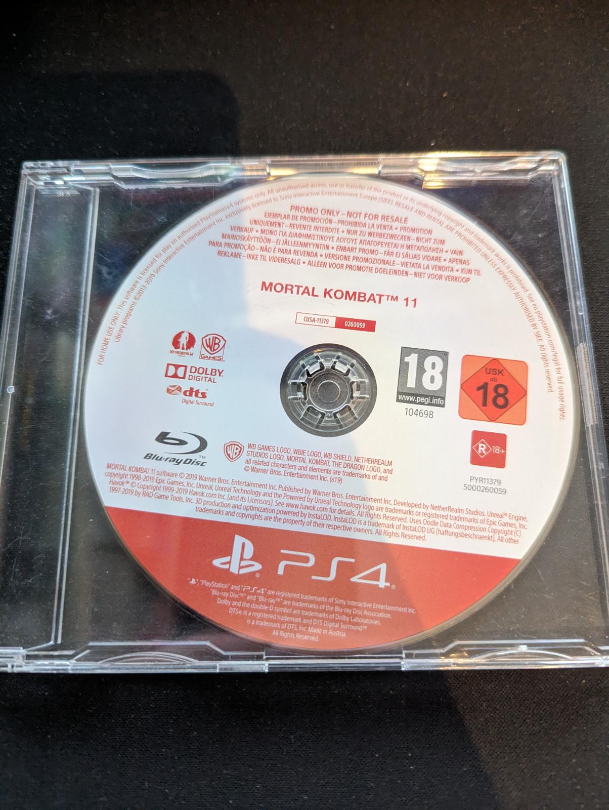 Mortal Kombat 11 [Promo Not For Resale] - PAL Playstation 4 [Import]