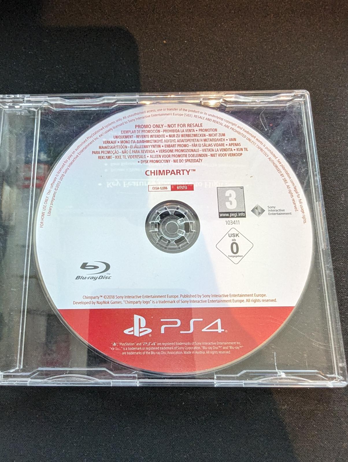 Chimparty [Promo Not For Resale] - PAL Playstation 4 [Import]