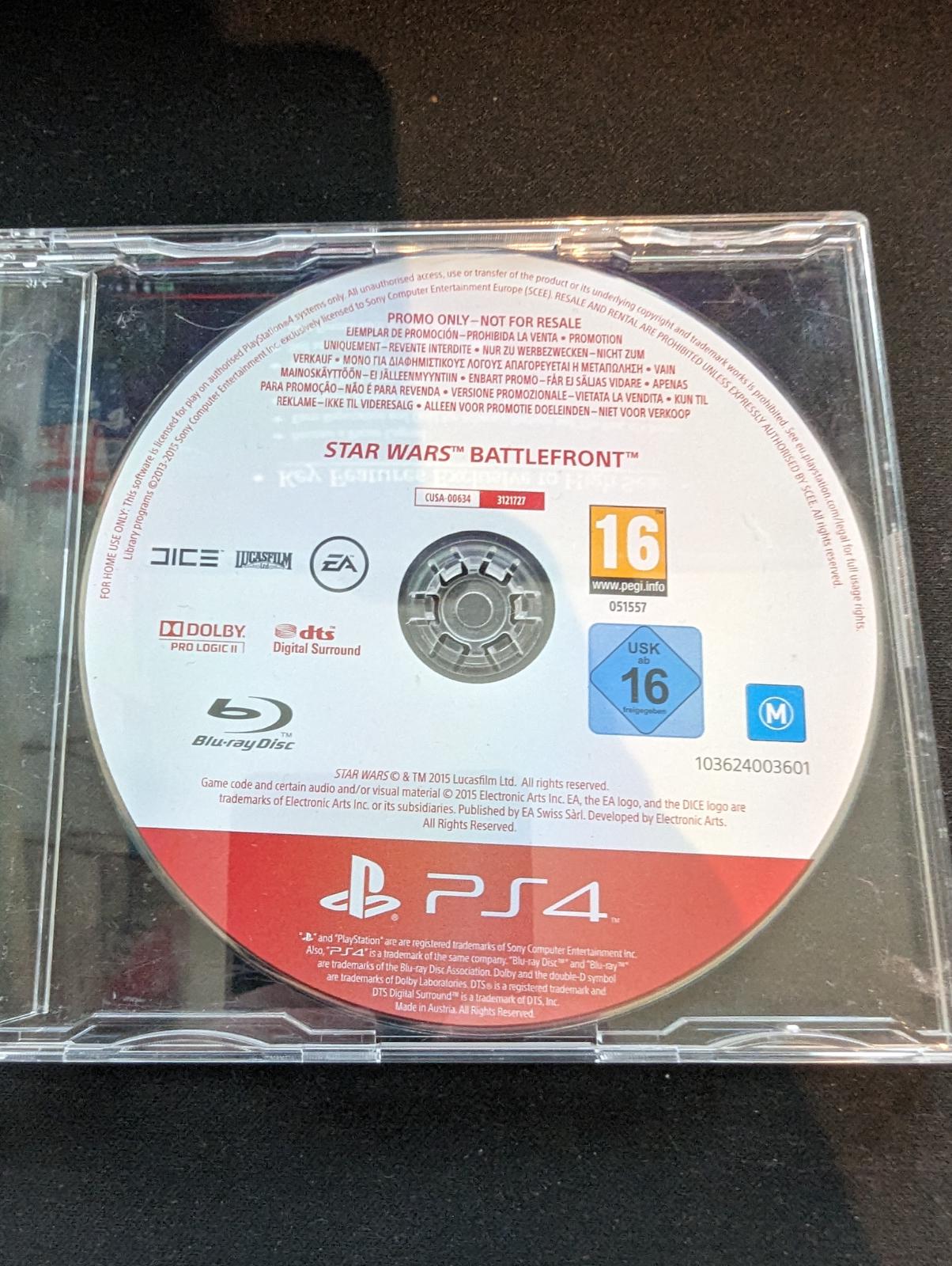 Star Wars: Battlefront [Promo Not For Resale] - PAL Playstation 4 [Import]