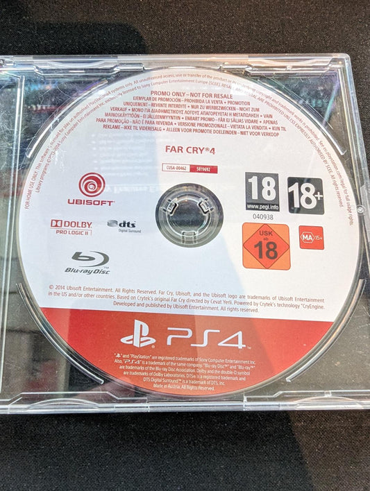 Far Cry 4 [Promo Not For Resale] - PAL Playstation 4 [Import]