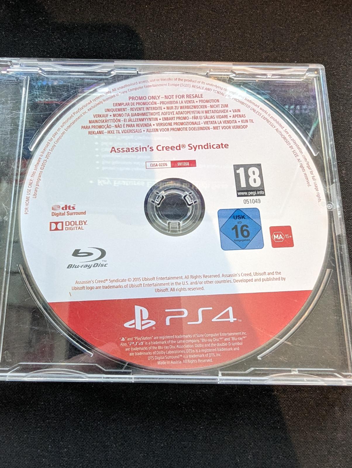 Assassin's Creed Syndicate [Promo Not For Resale] - PAL Playstation 4 [Import]