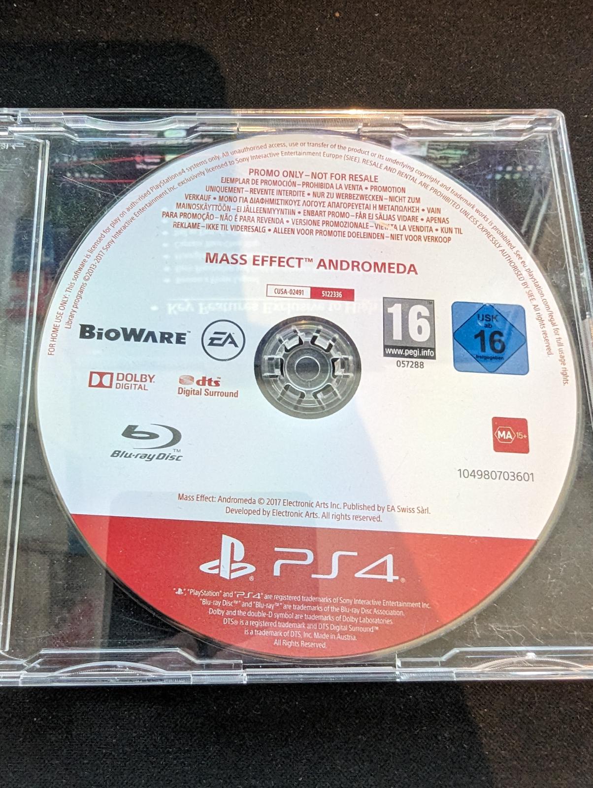 Mass Effect Andromeda [Promo Not For Resale] - PAL Playstation 4 [Import]