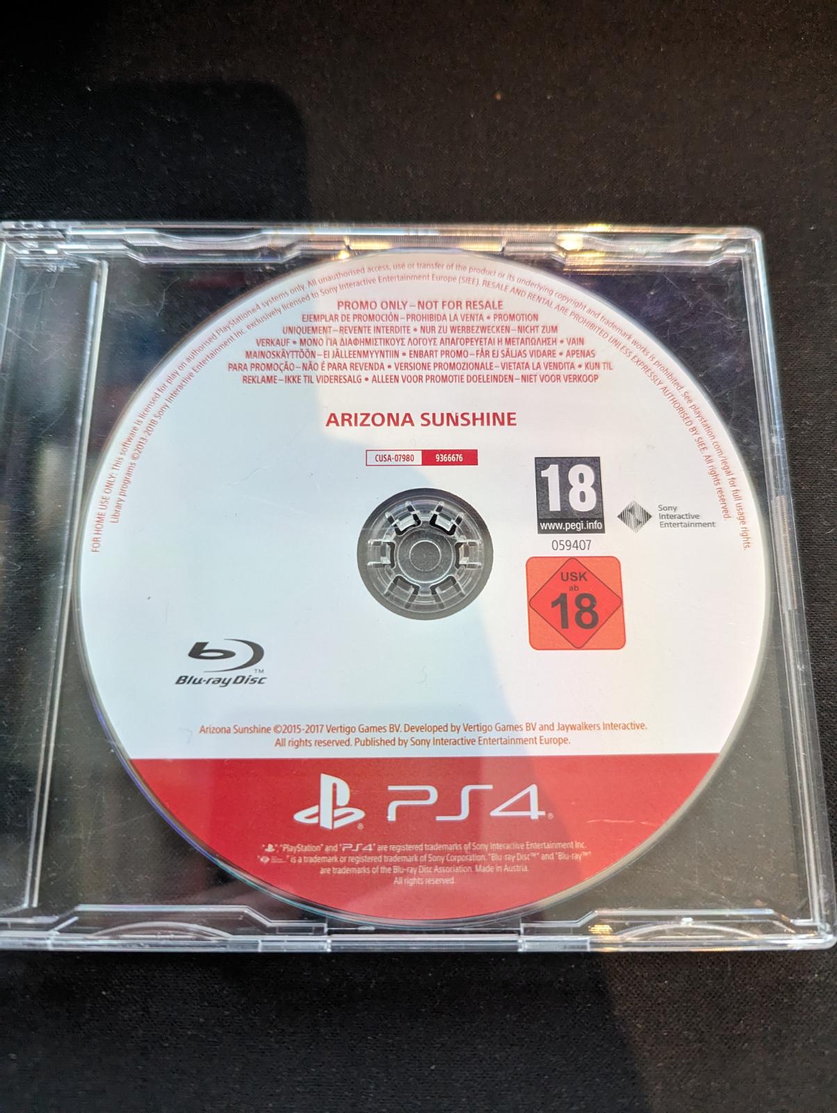 Arizona Sunshine [Promo Not For Resale] - PAL Playstation 4 [Import]