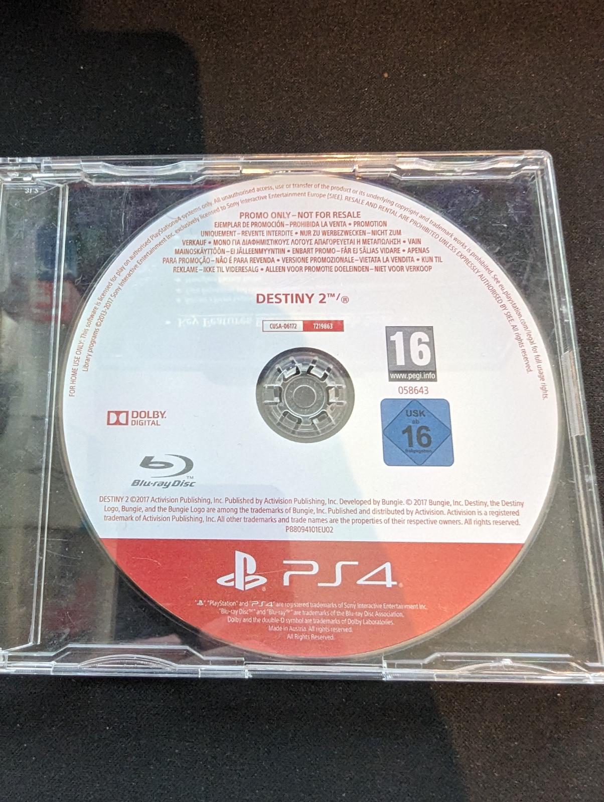 Destiny 2 [Promo Not For Resale] - PAL Playstation 4 [Import]