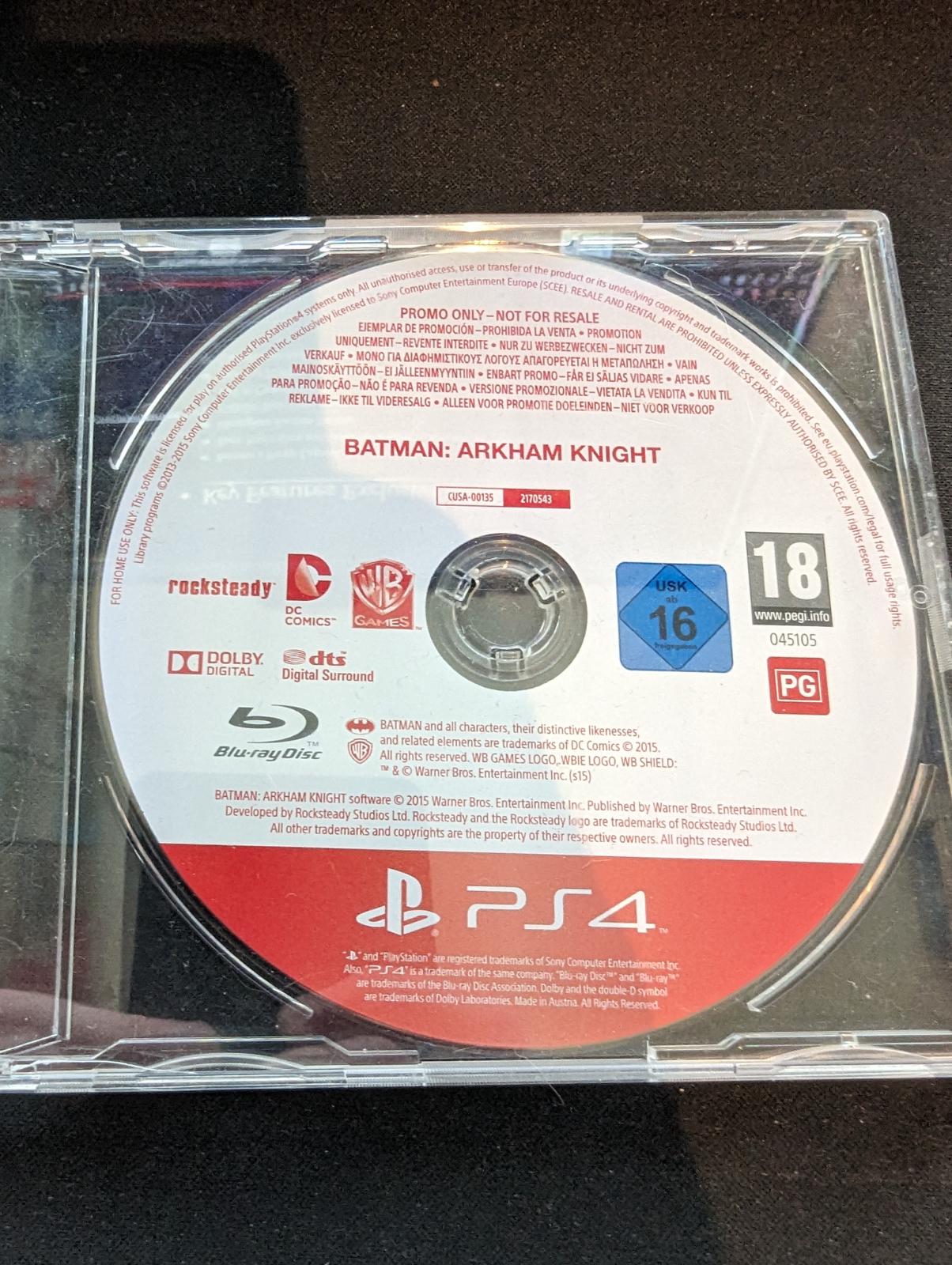Batman: Arkham Knight [Promo Not For Resale] - PAL Playstation 4 [Import]