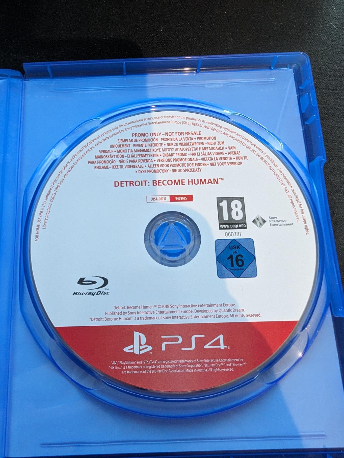 Detroit: Become Human [Promo Not For Resale] - PAL Playstation 4 [Import]