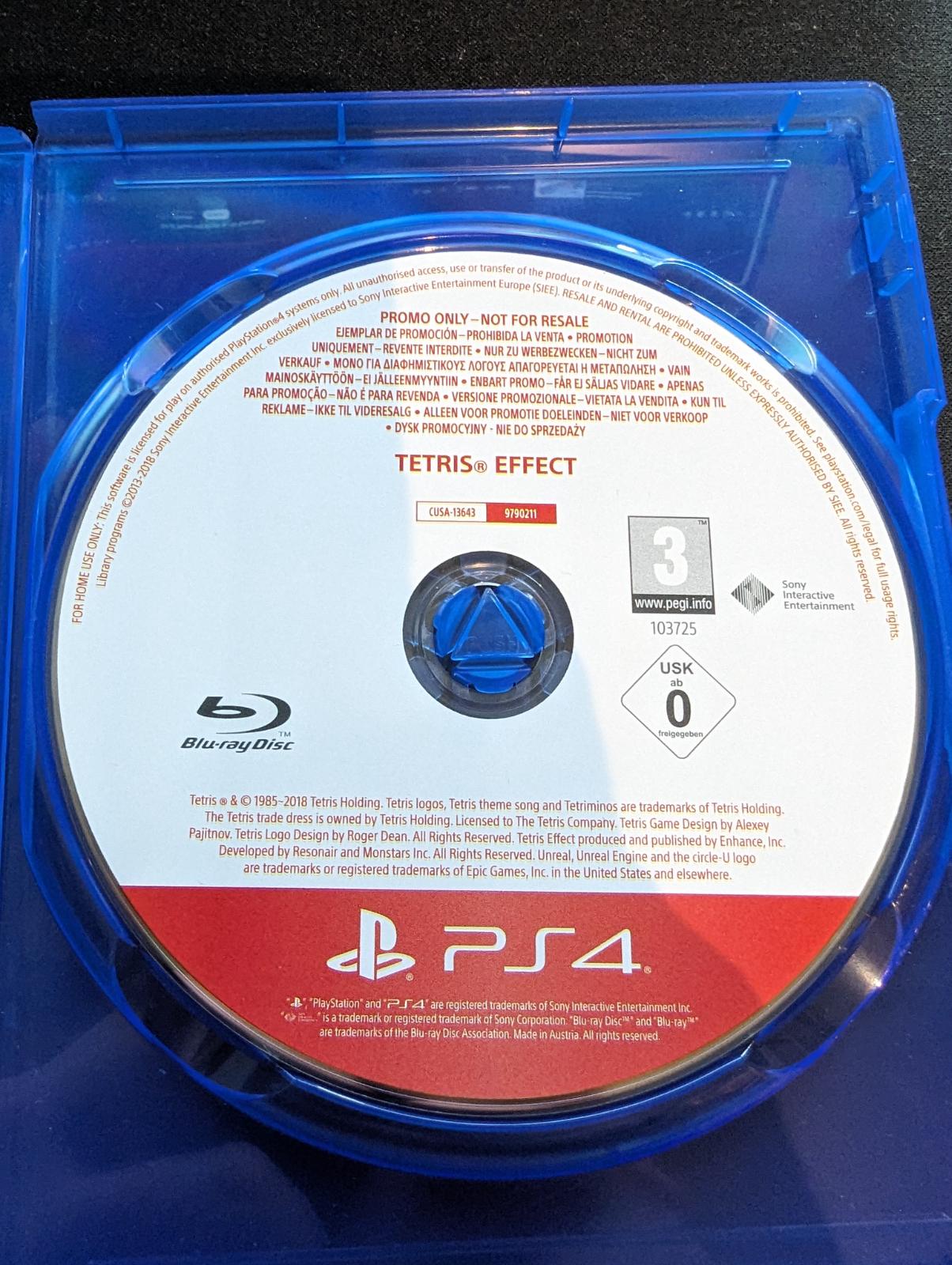 Tetris Effect [Promo Not For Resale] - PAL Playstation 4 [Import]