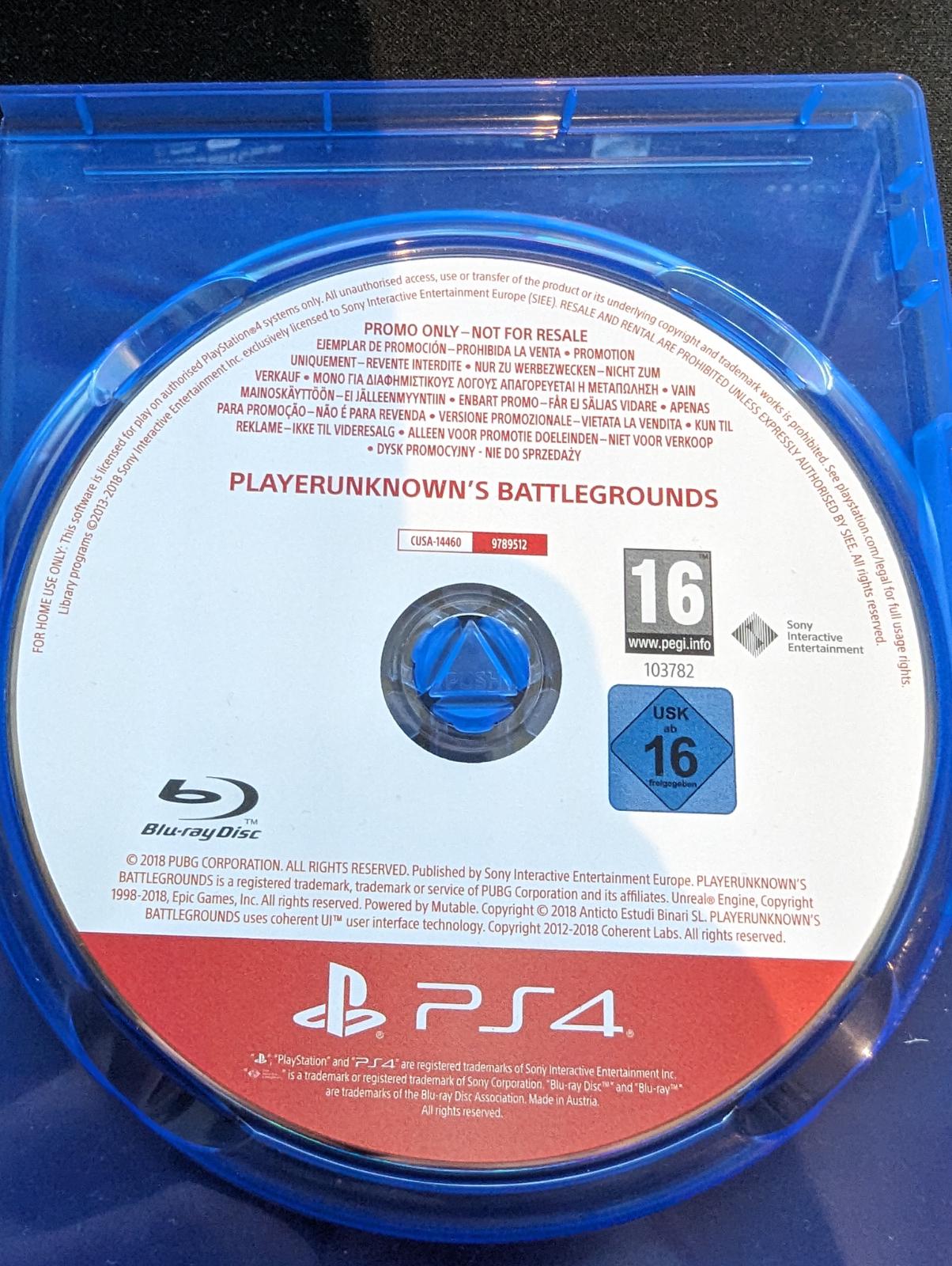 Playerunknown's Battlegrounds [Promo Not For Resale] - PAL Playstation 4 [Import]
