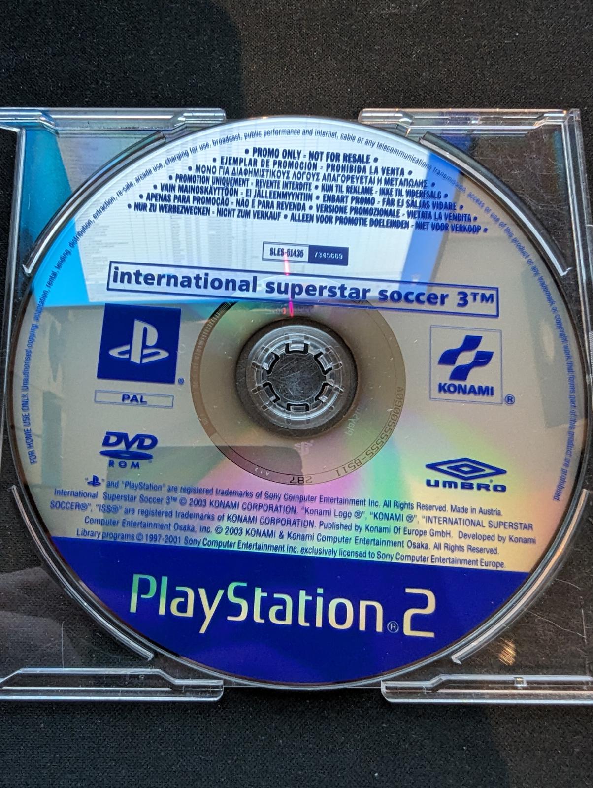 International Superstar Soccer 3 [Promo Not For Resale] - PAL Playstation 2 [Import]