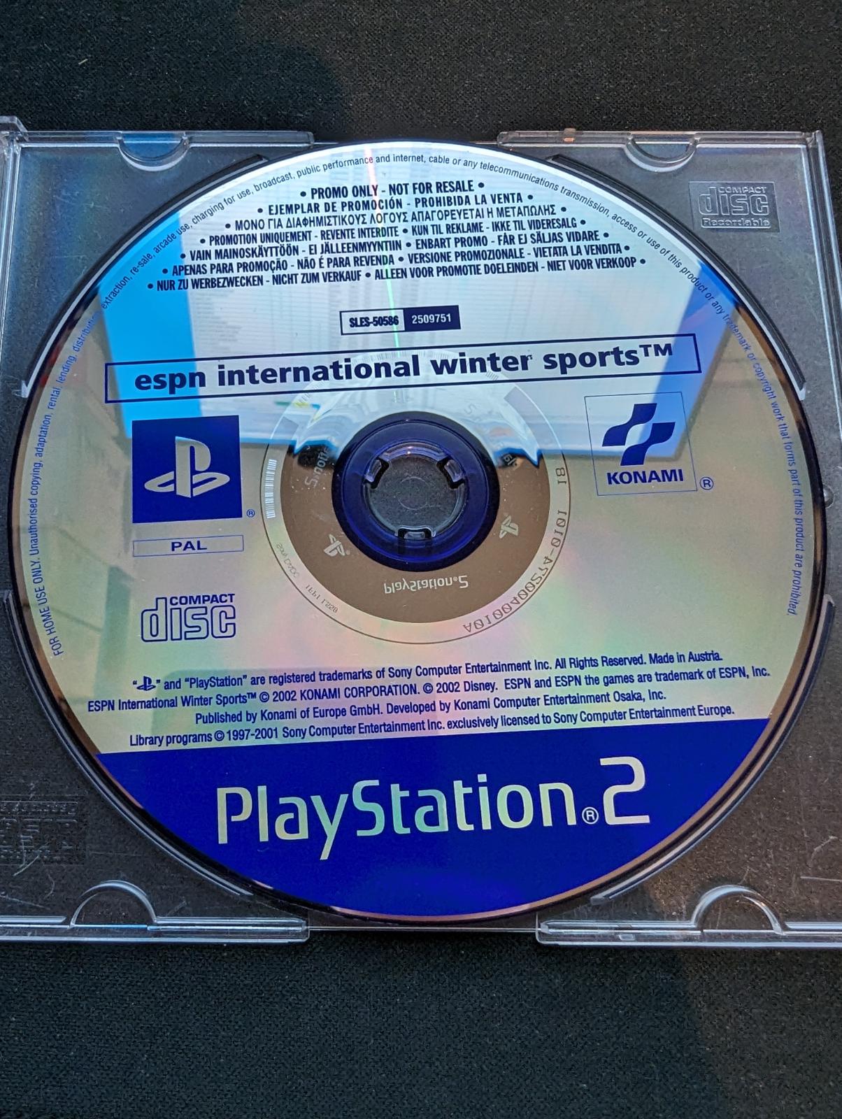ESPN International Winter Sports [Promo Not For Resale] - PAL Playstation 2 [Import]