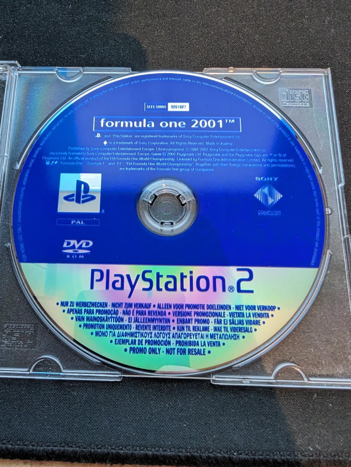 Formula One 2001 [Promo Not For Resale] - PAL Playstation 2 [Import]