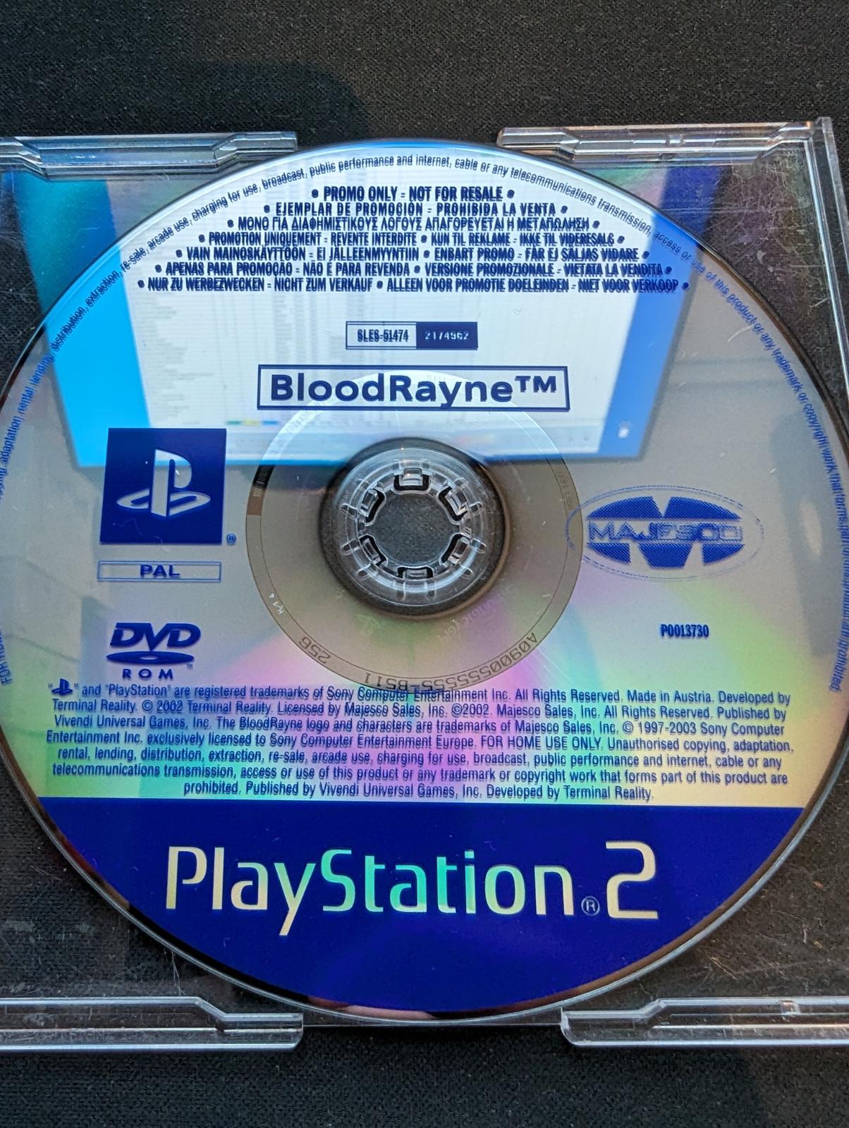 BloodRayne [Promo Not For Resale] - PAL Playstation 2 [Import]