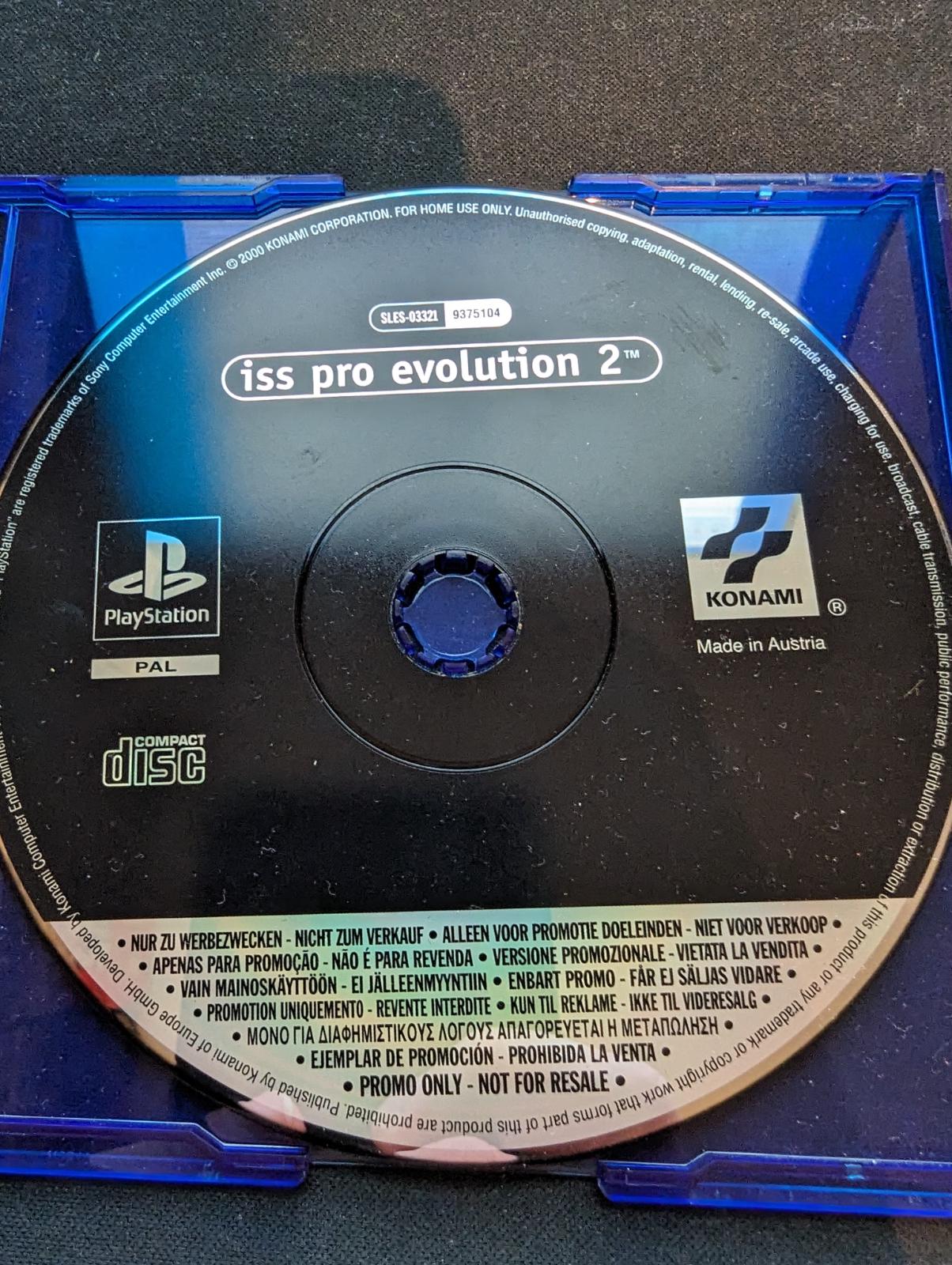 ISS Pro Evolution 2 [Promo Not For Resale] - PAL Playstation [Import]