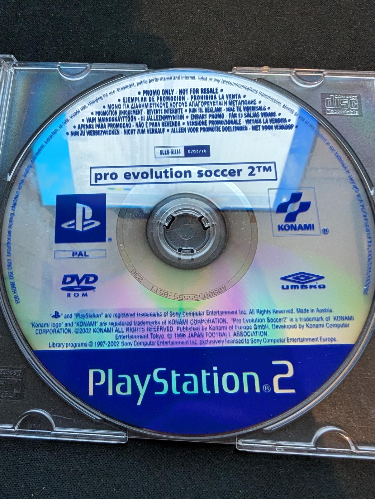 Pro Evolution Soccer 2 [Promo Not For Resale] - PAL Playstation 2 [Import]