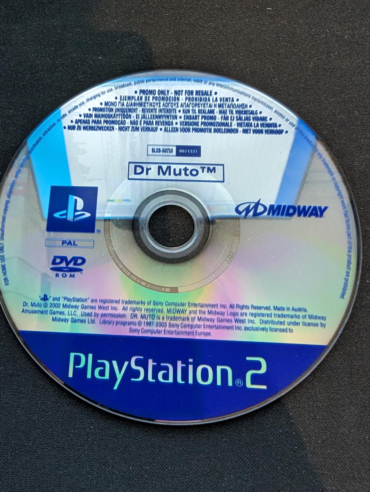 Dr Muto [Promo Not For Resale] - PAL Playstation 2 [Import]