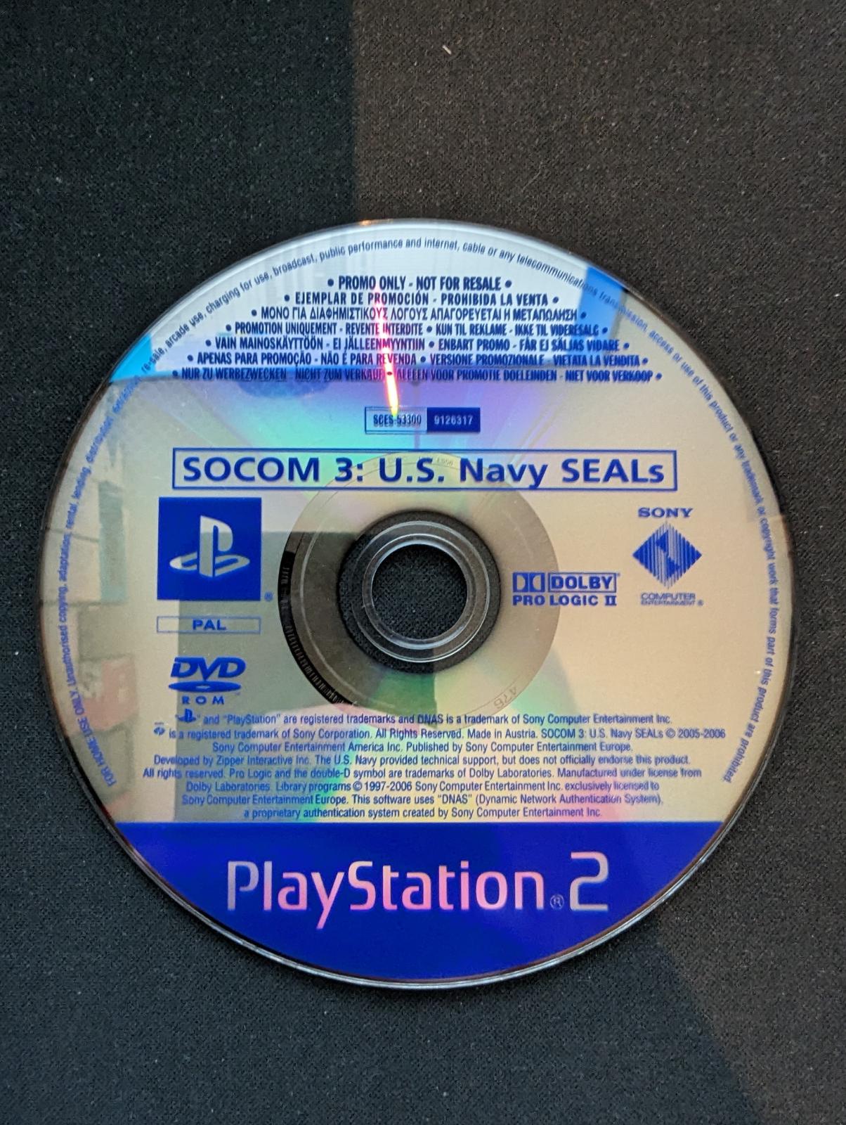 SOCOM 3: U.S. Navy SEALs [Promo Not For Resale] - PAL Playstation 2 [Import]