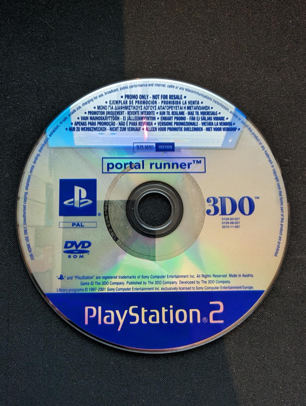 Portal Runner [Promo Not For Resale] - PAL Playstation 2 [Import]