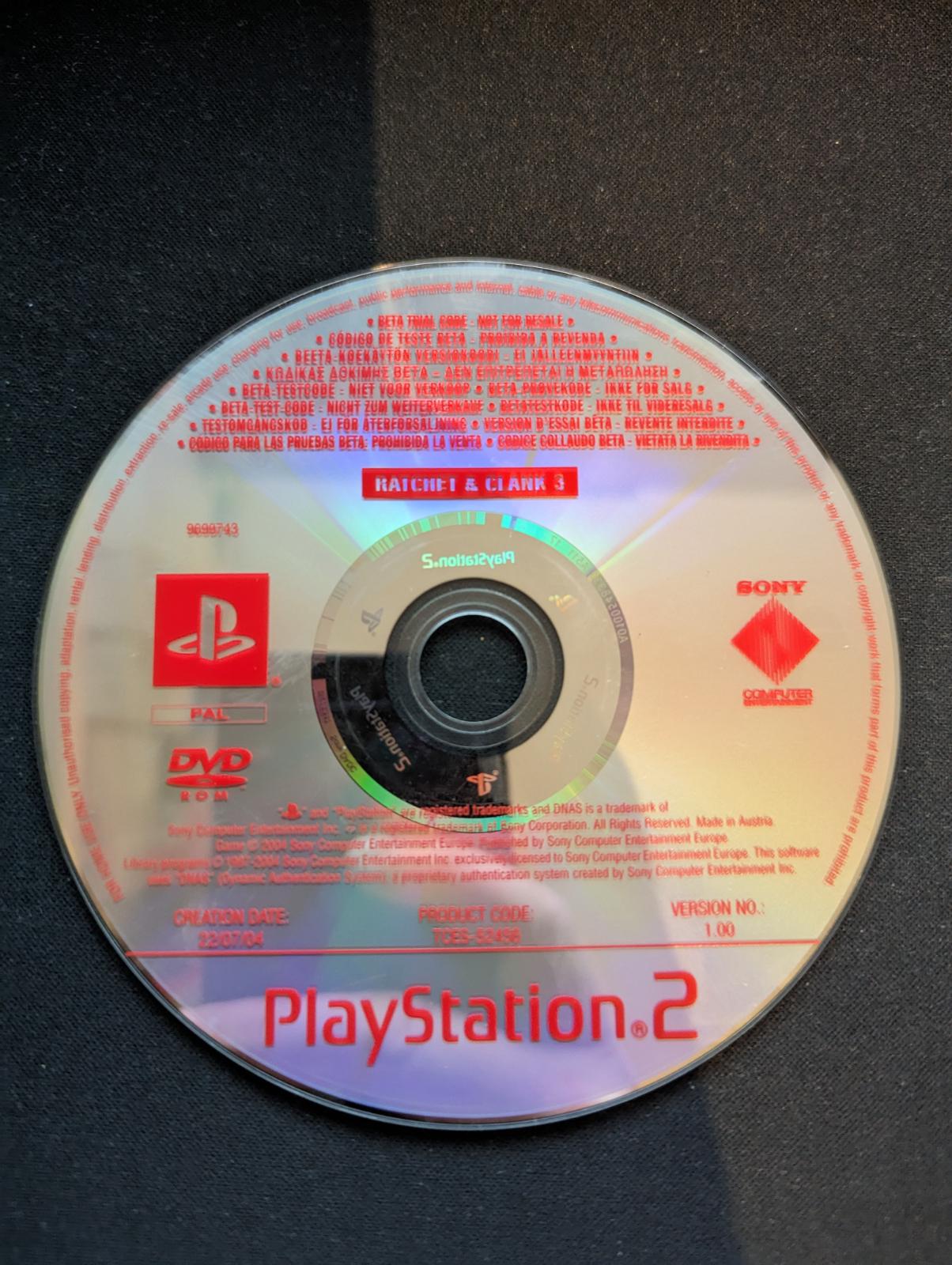 Ratchet & Clank 3 [Promo Not For Resale] - PAL Playstation 2 [Import]