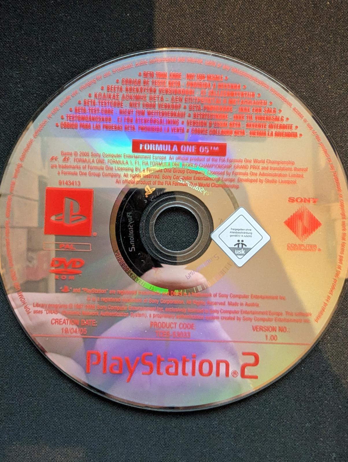Formula one 05 [Promo Not For Resale] - PAL Playstation 2 [Import]
