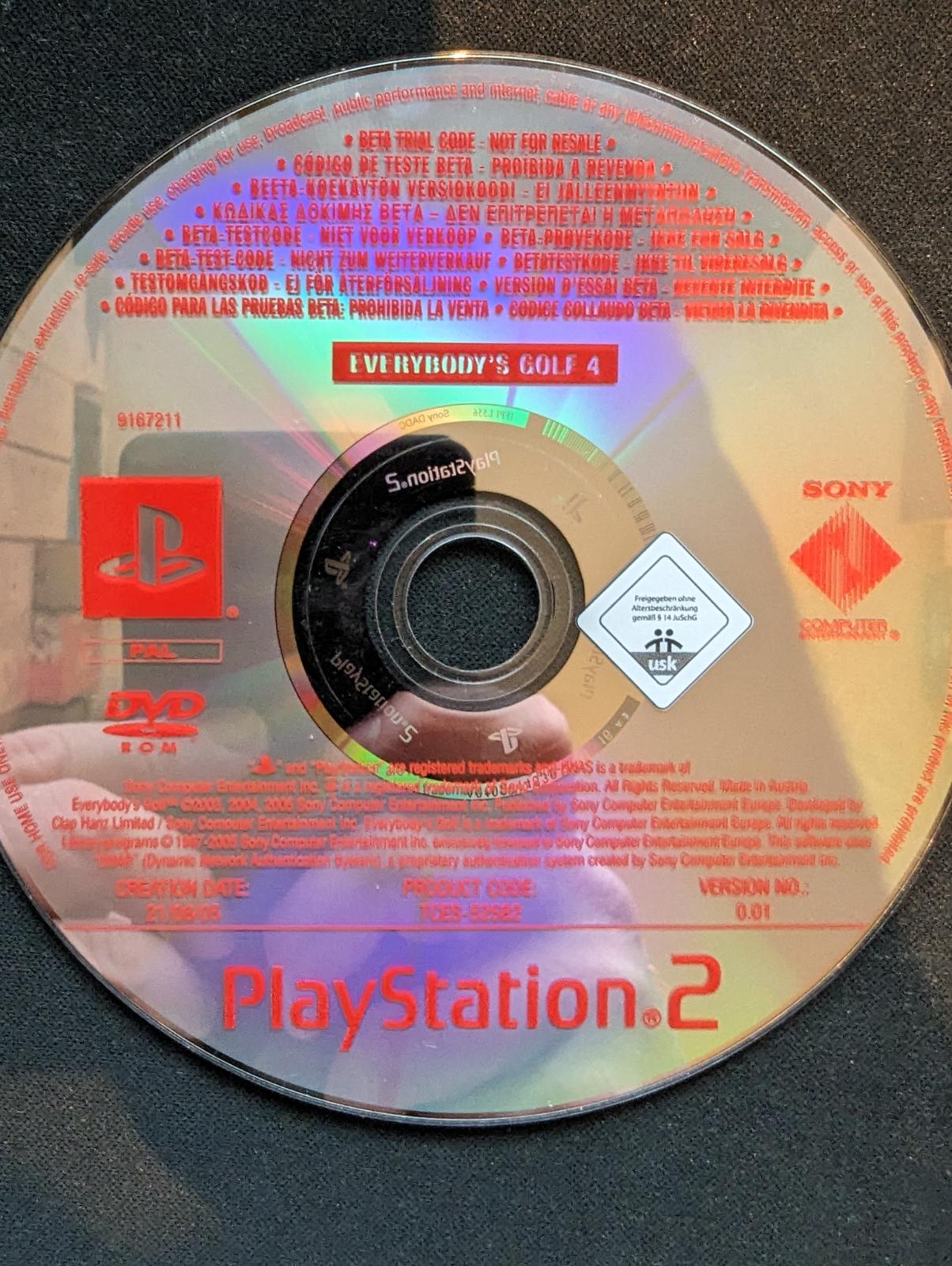 Everybody's Golf 4 [Promo Not For Resale] - PAL Playstation 2 [Import]