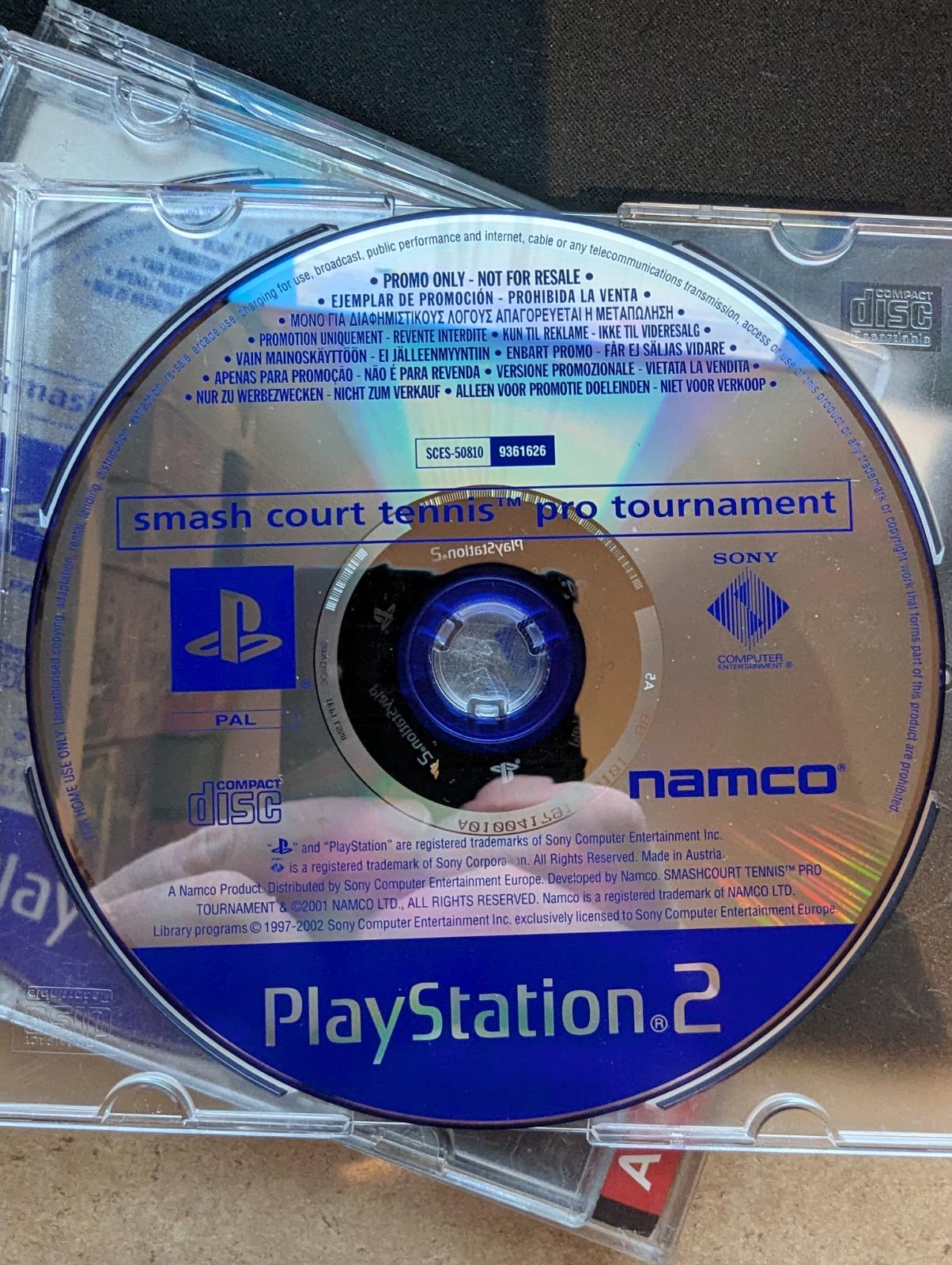 Smash Court Tennis Pro Tournament [Promo Not For Resale] - PAL Playstation 2 [Import]