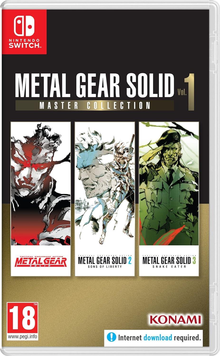 Metal Gear Solid Master Collection Vol. 1 - PAL Nintendo Switch [Import]