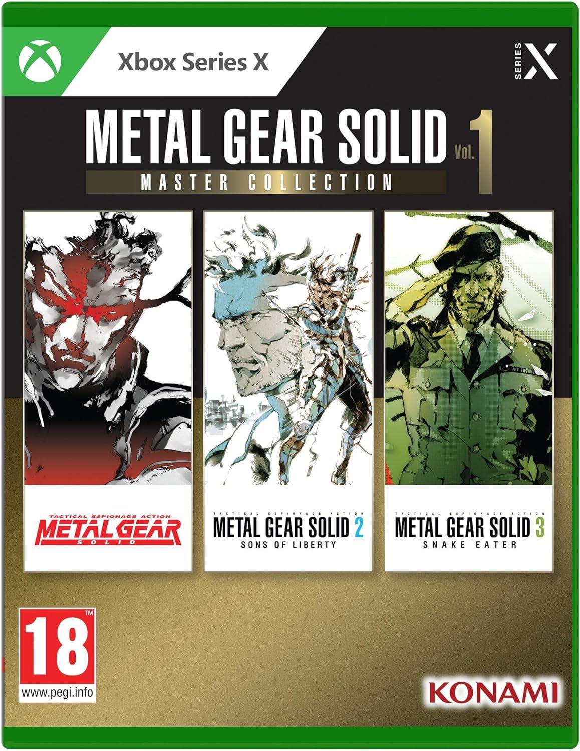 Metal Gear Solid Master Collection Vol. 1 - PAL Xbox Series X [Import]