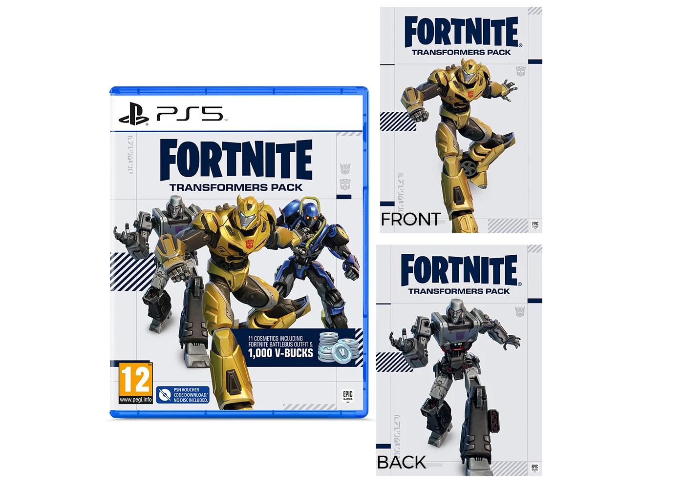 Fortnite: Transformers Pack - PAL Playstation 5 [Import]