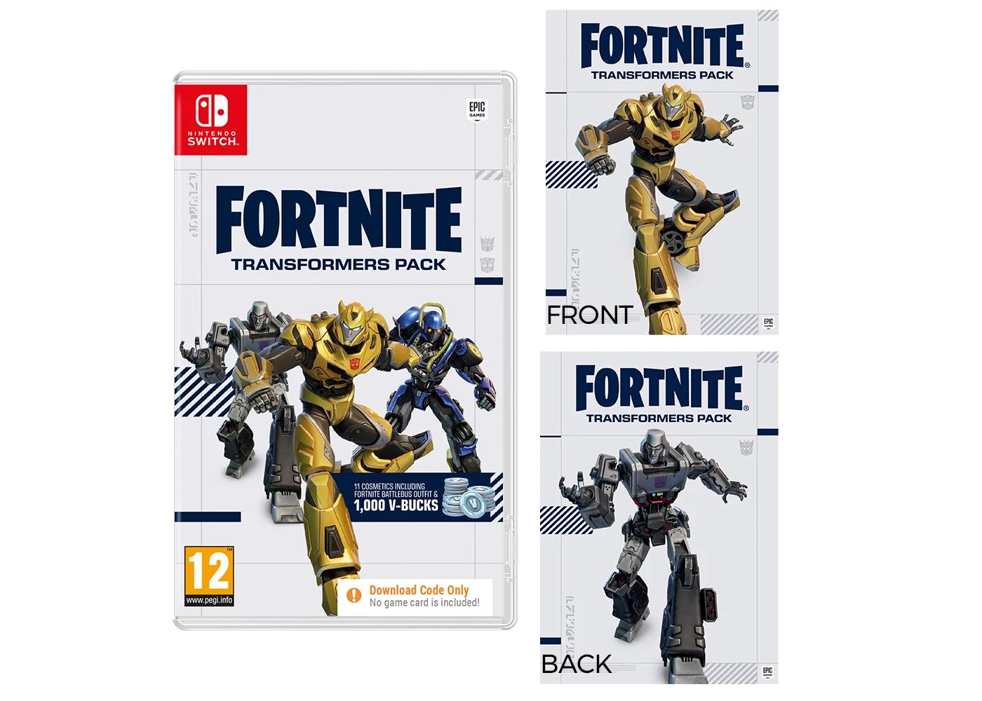 Fortnite: Transformers Pack - PAL Nintendo Switch [Import]