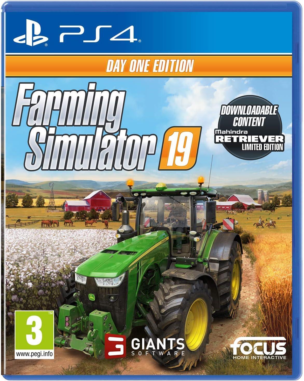 Farming Simulator 19 [Day One Edition] - PAL Playstation 4 [Import]