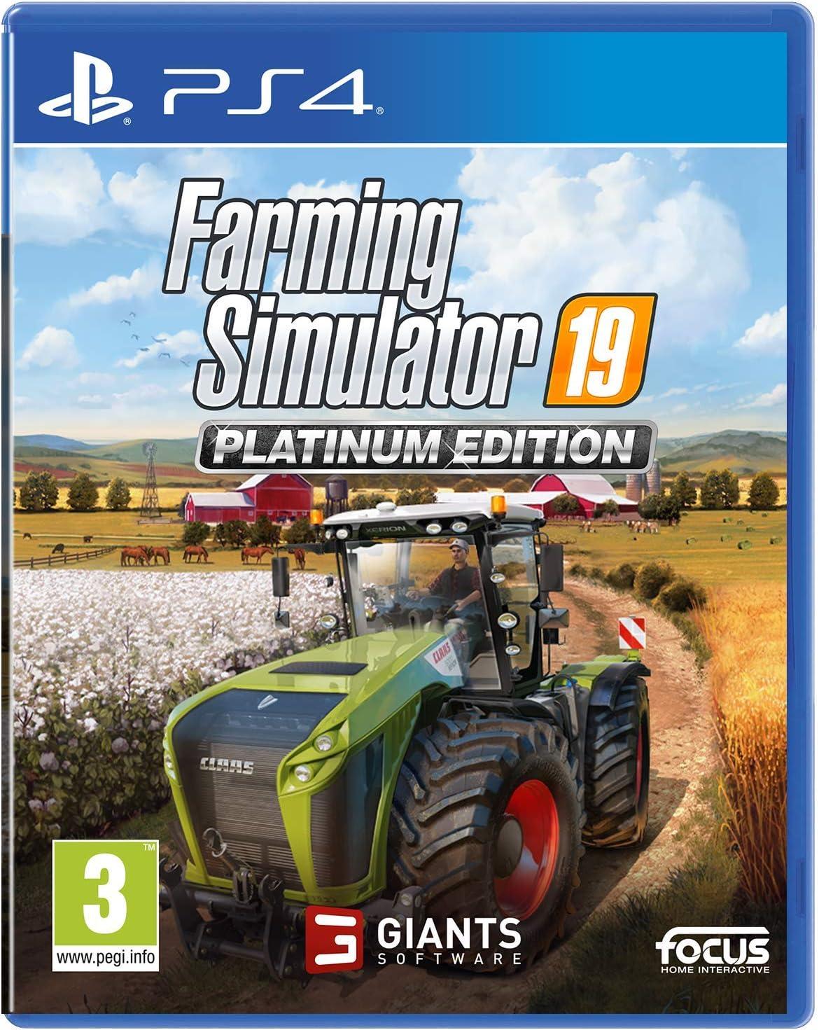 Farming Simulator 19 [Platinum Edition] - PAL Playstation 4 [Import]
