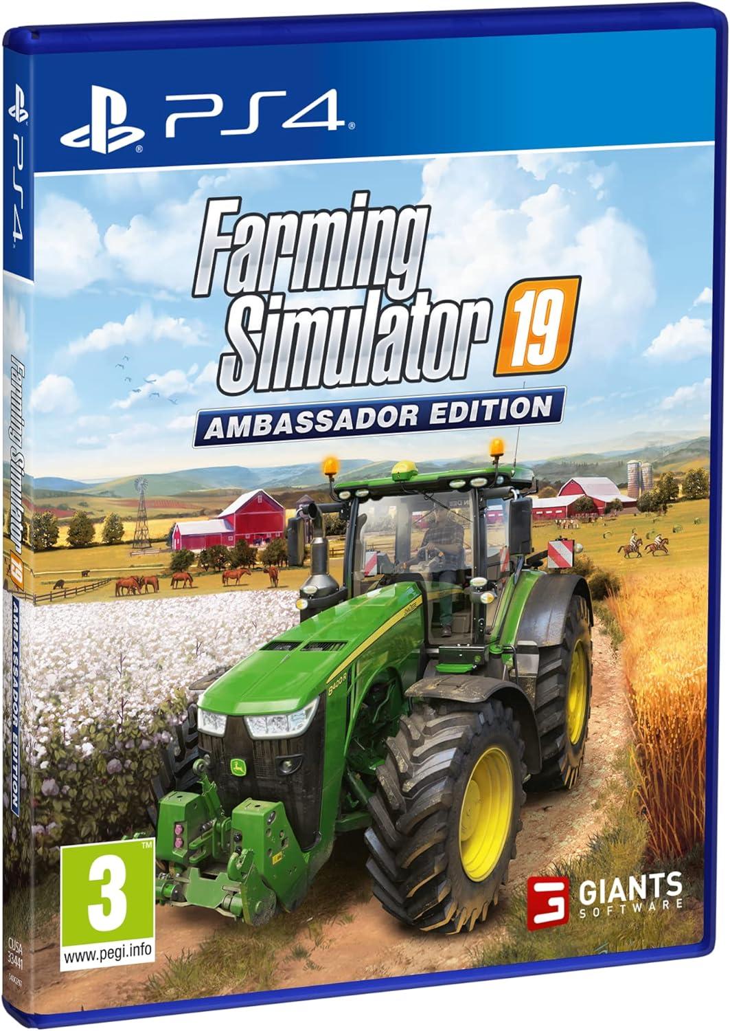 Farming Simulator 19 [Ambassador Edition] - PAL Playstation 4 [Import]