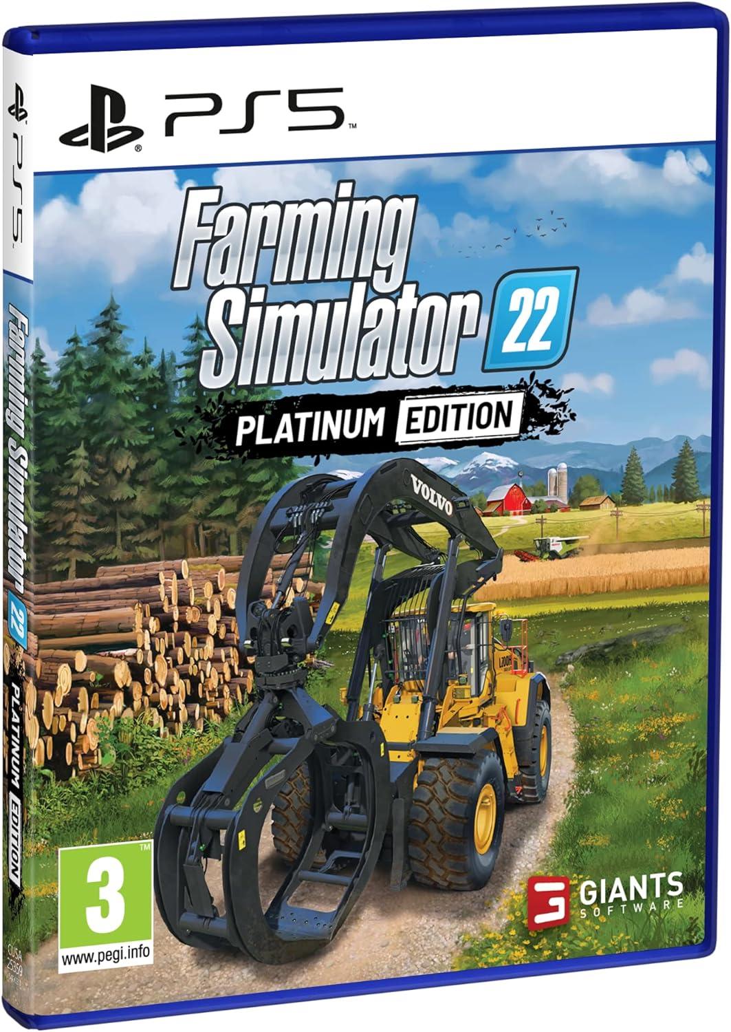 Farming Simulator 22 [Platinum Edition] - PAL Playstation 5 [Import]