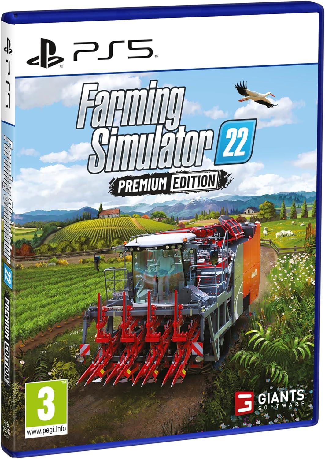 Farming Simulator 22 [Premium Edition] - PAL Playstation 5 [Import]