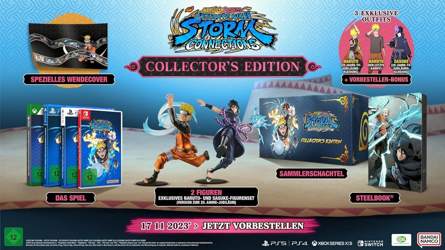Naruto x Boruto: Ultimate Ninja Storm Connections [Collector's Edition] - PAL Playstation 4 [Import]