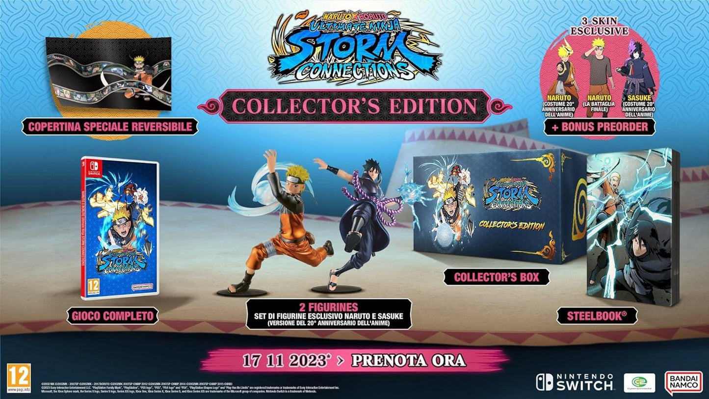 Naruto x Boruto: Ultimate Ninja Storm Connections [Collector's Edition] - PAL Nintendo Switch [Import]