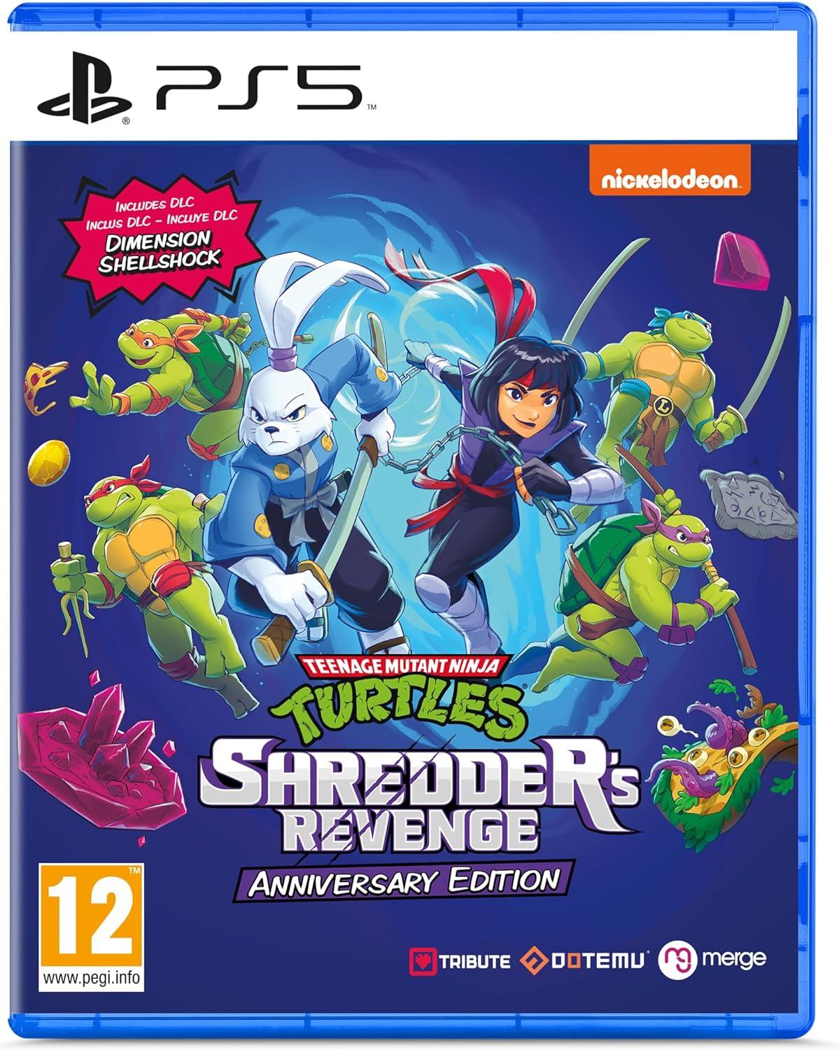 Teenage Mutant Ninja Turtles: Shredders Revenge [Anniversary Edition] - PAL Playstation 5 [Import]