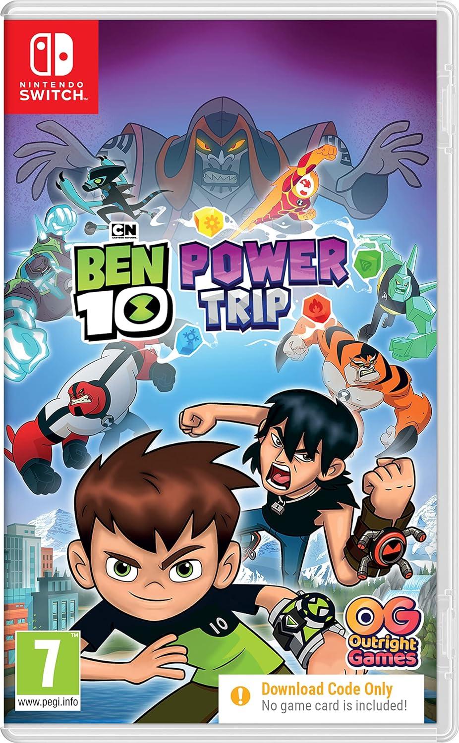 Ben 10: Power Trip [Code In Box] - PAL Nintendo Switch [Import]