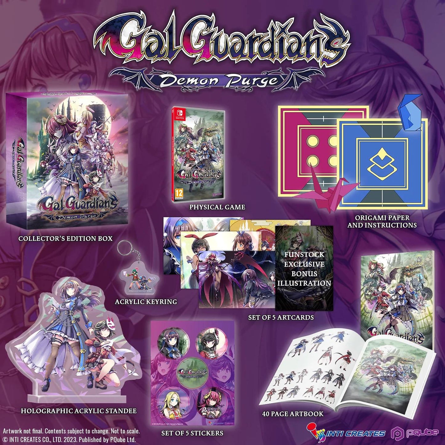 Gal Guardians: Demon Purge [Collector’s Edition] - PAL Nintendo Switch [Import]