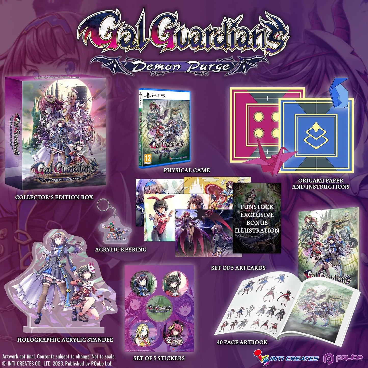 Gal Guardians: Demon Purge [Collector’s Edition] - PAL Playstation 5 [Import]