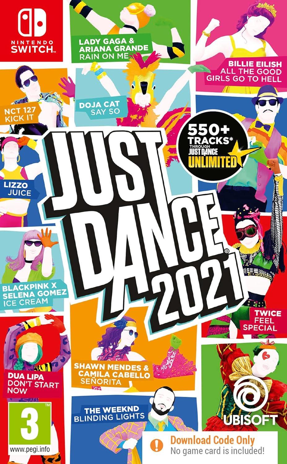 Just Dance 2021 [Code in Box] - PAL Nintendo Switch [Import]
